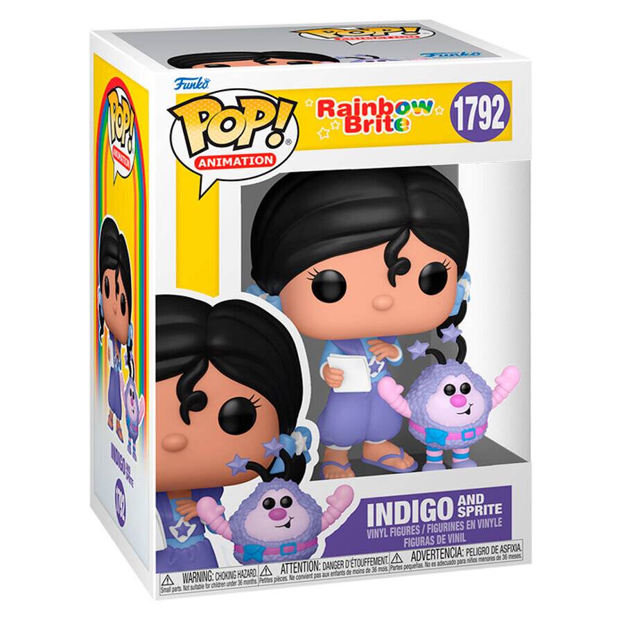 Regina Regenbogen POP! & Buddy Vinyl Figur Indigo Doll & Hammy 9 cm