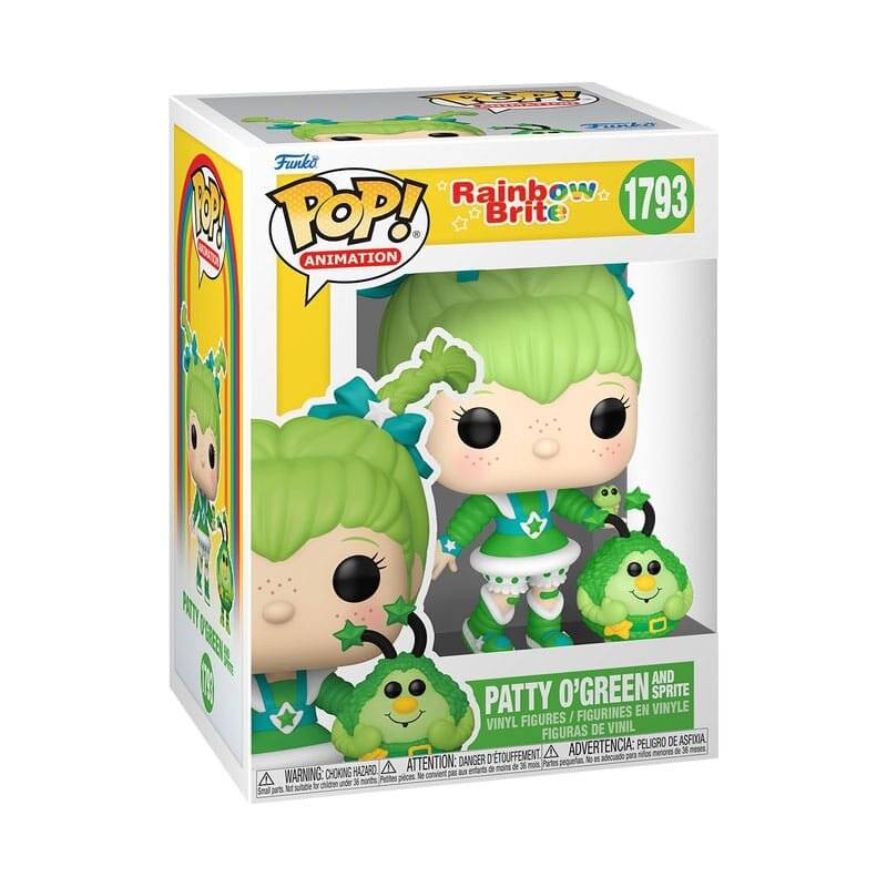 Regina Regenbogen POP! & Buddy Vinyl Figur Patty O'Green & Lucky 9 cm