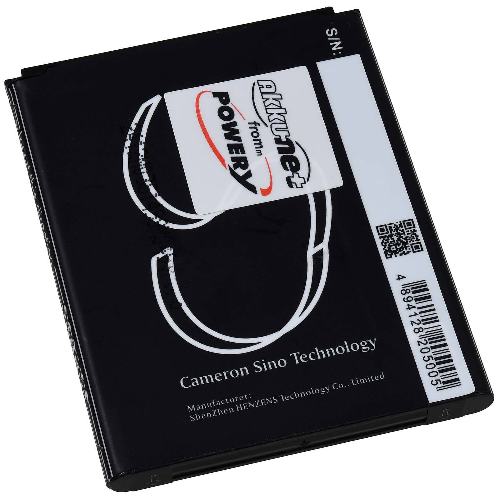 Powery Akku kompatibel mit Oricom Typ 55070, 3,8V, Li-Ion