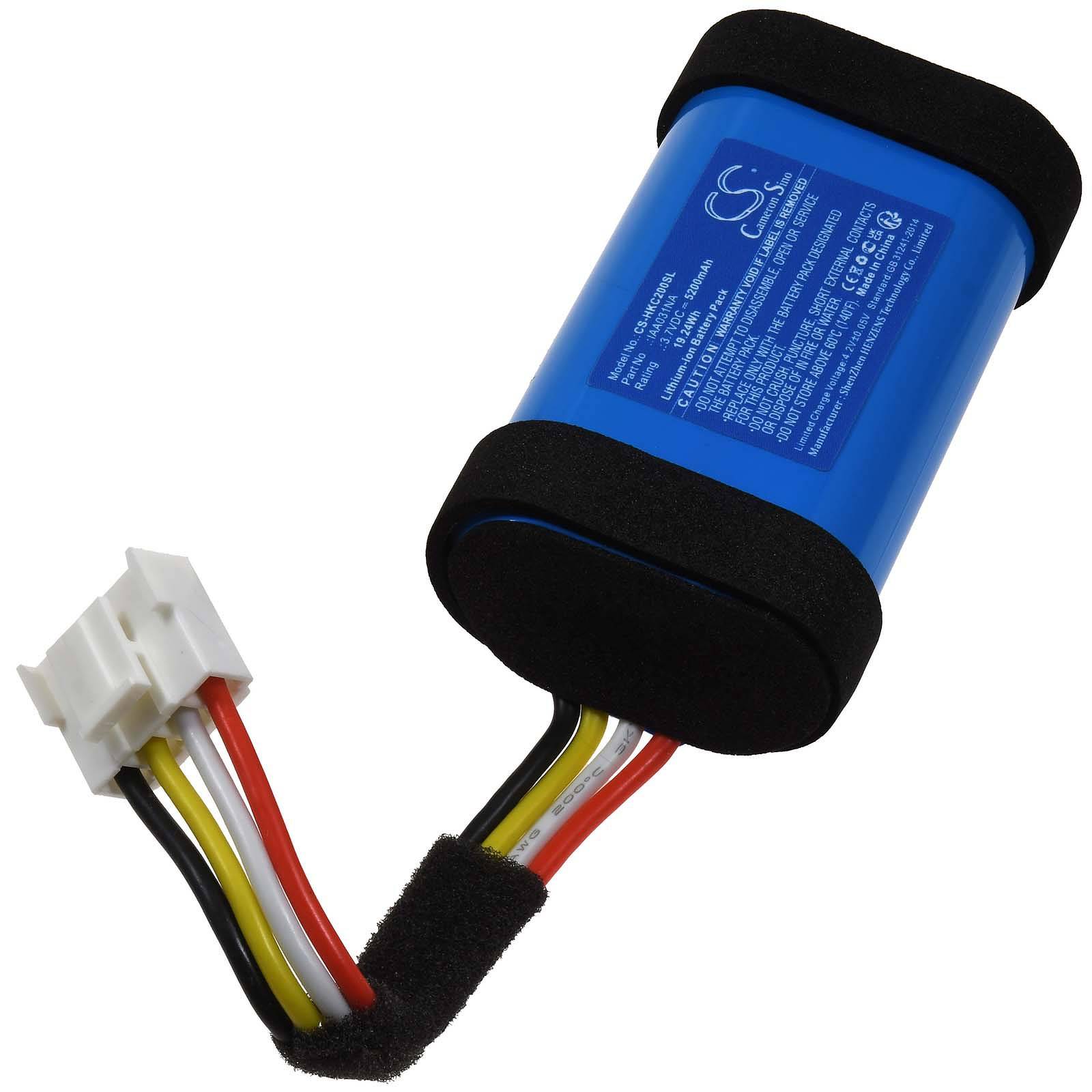Powery Akku passend für Lautsprecher Harman/Kardon Citation 200 Typ IAA031NA, 3,7V, Li-Ion