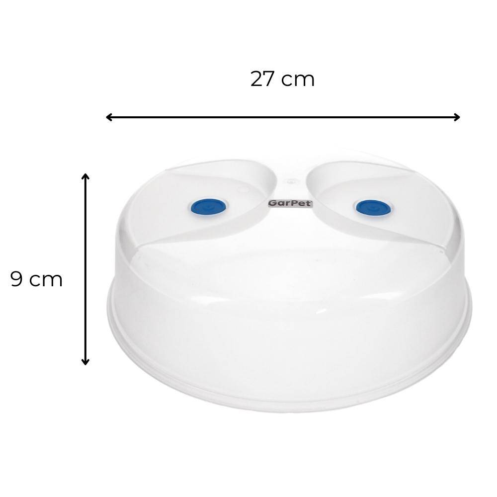 Mikrowellenhaube 27 cm Mikrowellen Deckel Microwelle Abdeckhaube Abdeckung Haube