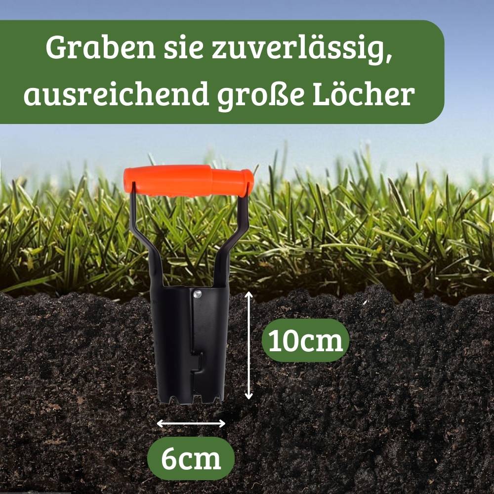 Zwiebelpflanzer Blumenzwiebelpflanzer Auslöseautomatik Pflanzhilfe Pflanzautomat