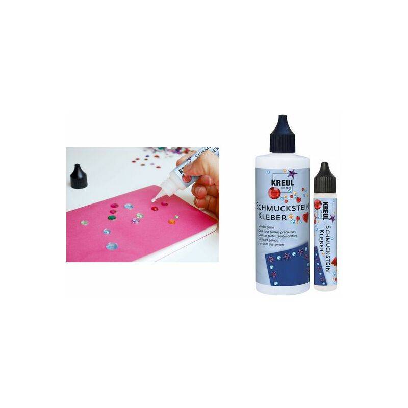 KREUL Schmucksteinkleber, 80 ml Flasche