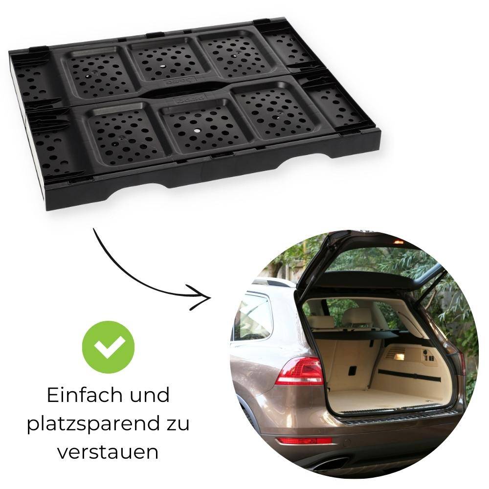 Klappbox klappbar Einkaufs Korb Kiste Falt Stapel Box Klappkiste Transport