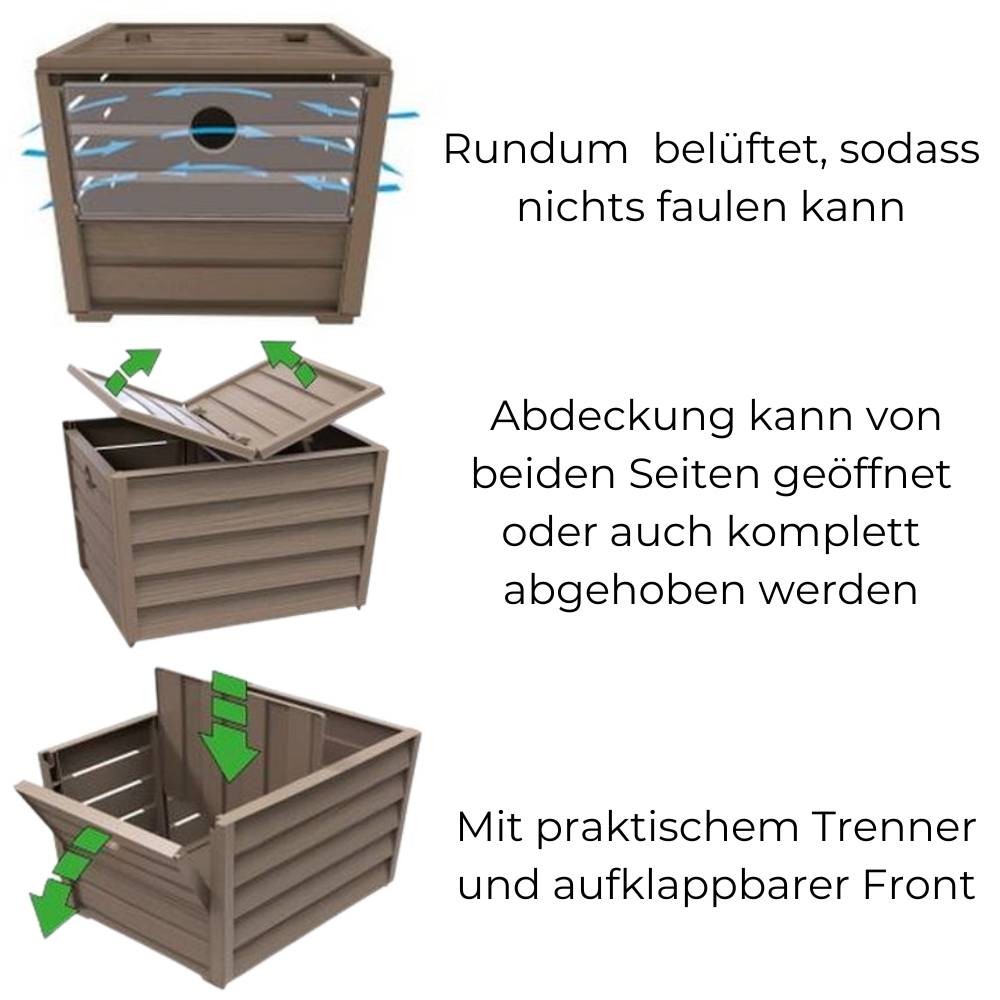 Kartoffel Kiste Gemüse Zwiebel Box Korb Behälter Obst Gemüse Vorratsbox