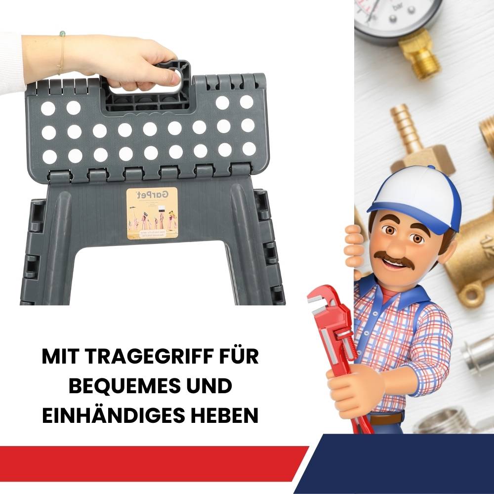 Klapphocker Campinghocker Faltbar Ultraleicht Falthocker Tritthocker Aufstiegshilfe 90 kg Camping Klapptritt Angelhocker