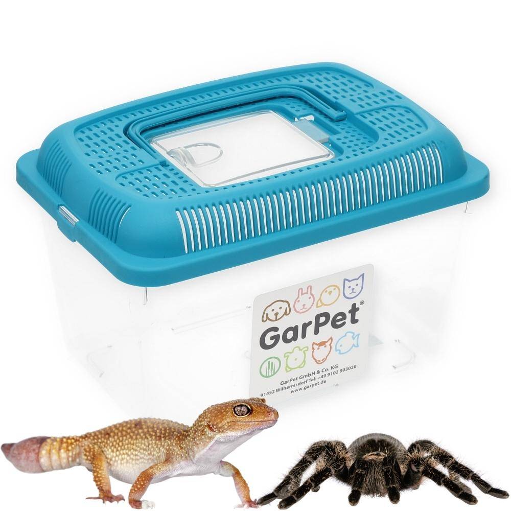 Faunabox Transport Quarantäne Box Tierbeobachtung Urzeitkrebse Triops Heimchen Fauna Box Insektenbox Amphibien Faunarium Gr. M