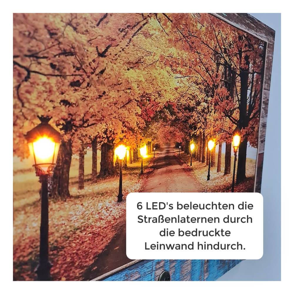 LED Schlüsselboard Holz Schlüsselleiste Flur Leinwand Schlüsselbrett Schlüsselhalter Garderobe
