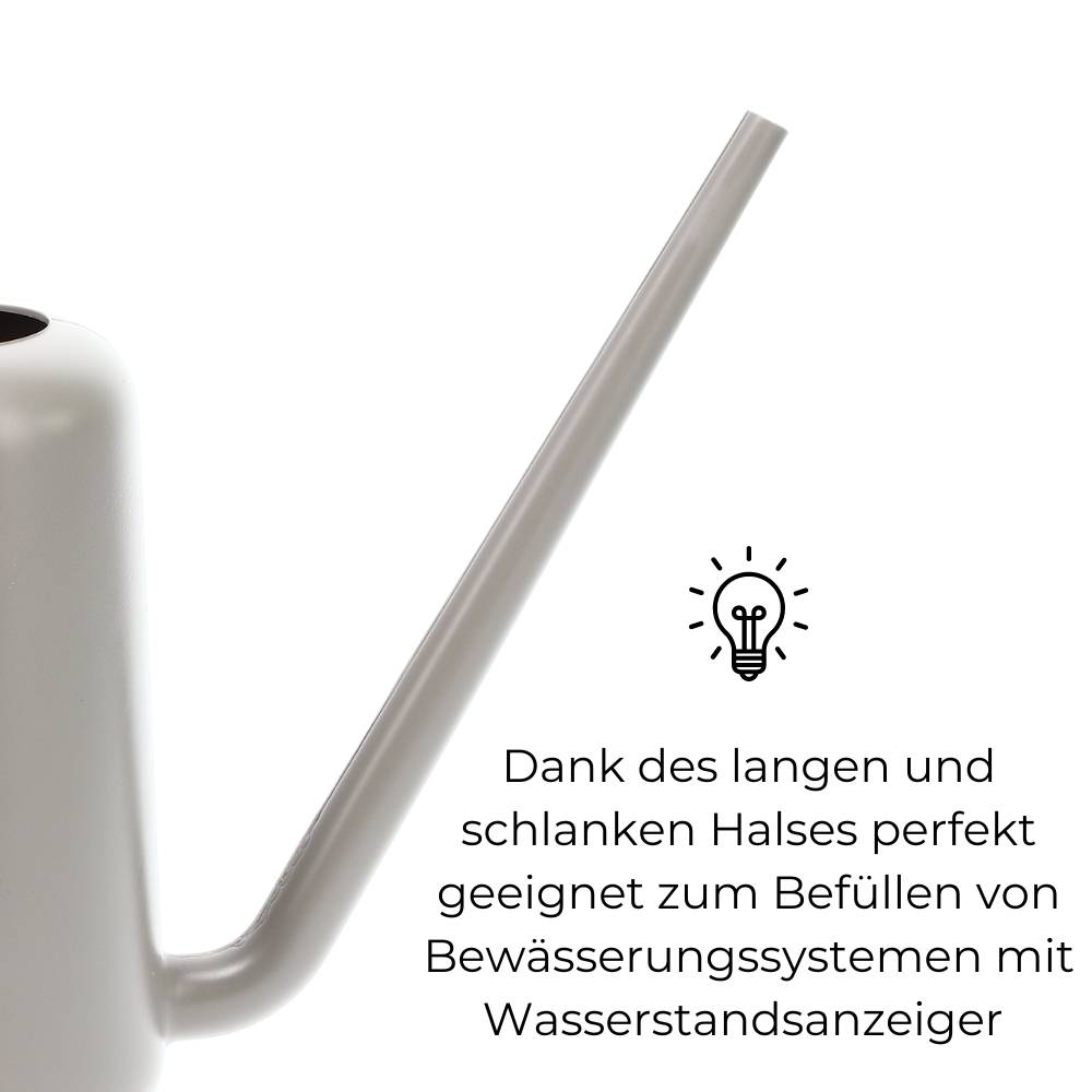 Gießkanne Zimmerpflanzen 1,8 L klein Indoor Kunststoff Design Blumengießkanne