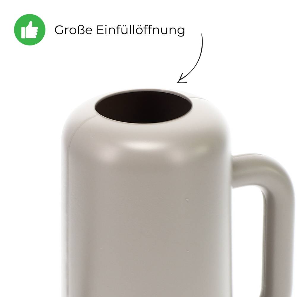 Gießkannen + Pflanzensprüher 3er Set Zimmerpflanzen Indoor Design Blumensprüher Sprühflasche leer Blumengießkanne