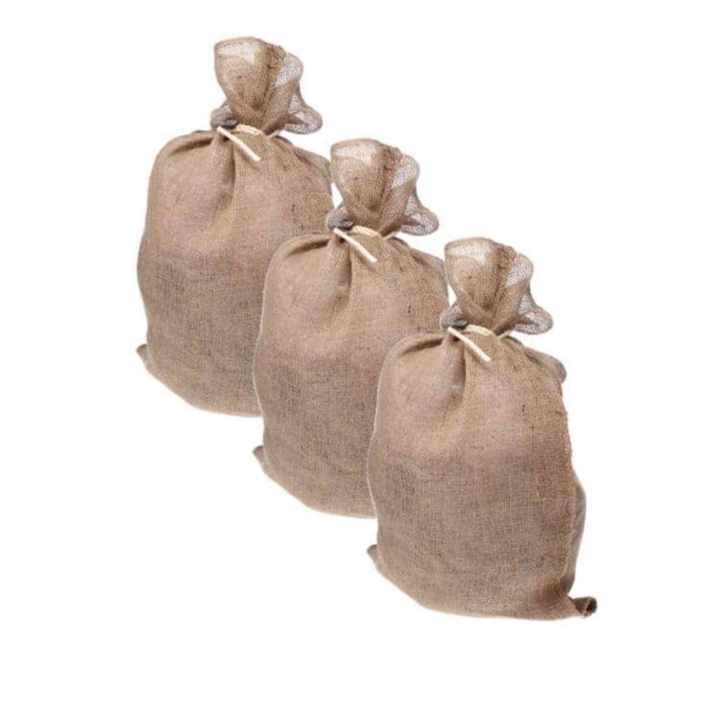 Jutesack Kartoffelsack Pflanzsack Jute Säcke Getreidesack Nuss Sack Apfelsack Pflanzenschutz 85x50 cm 3 Stück