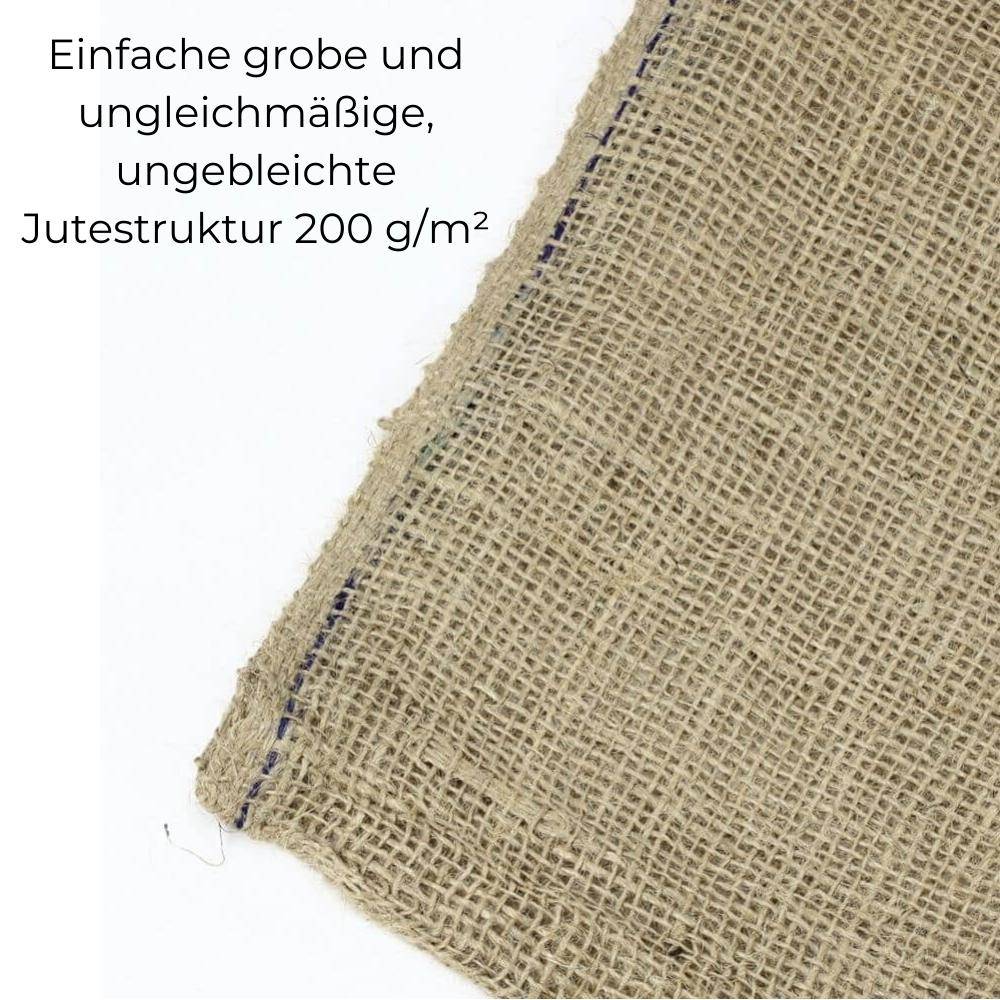 Jutesack Kartoffelsack Pflanzsack Jute Säcke Getreidesack Nuss Sack Apfelsack Pflanzenschutz 85x50 cm 3 Stück