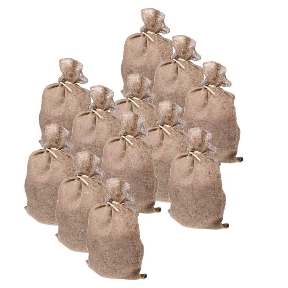 Jutesack Kartoffelsack Pflanzsack Jute Säcke Getreidesack Nuss Sack Apfelsack Pflanzenschutz 85x50 cm 12 Stück