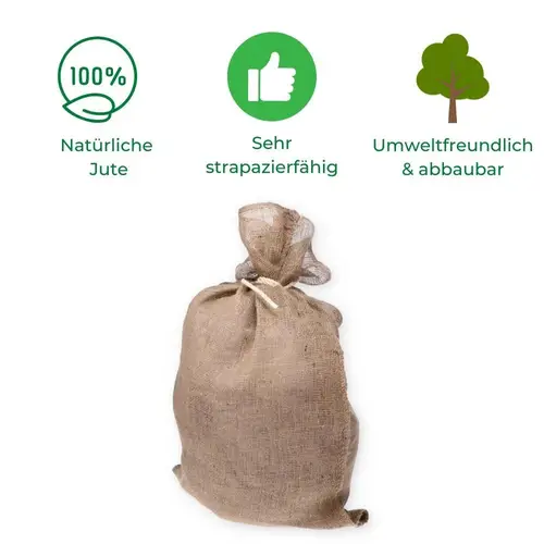Jutesack Kartoffelsack Pflanzsack Jute Säcke Getreidesack Nuss Sack Apfelsack Pflanzenschutz 85x50 cm 12 Stück Jutesack Kartoffelsack Pflanzsack Jute Säcke Getreidesack Nuss Sack Apfelsack Pflanzenschutz 85x50 cm 12 Stück