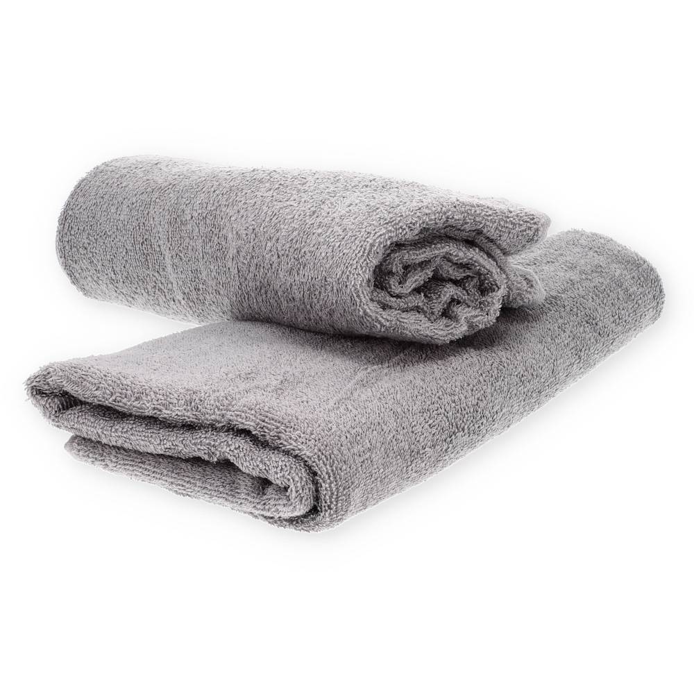 Duschtuch 2er Pack Set 70x130cm Frottee Handtuch 100% Baumwolle Frottier Badetuch Saunatuch Gästetuch
