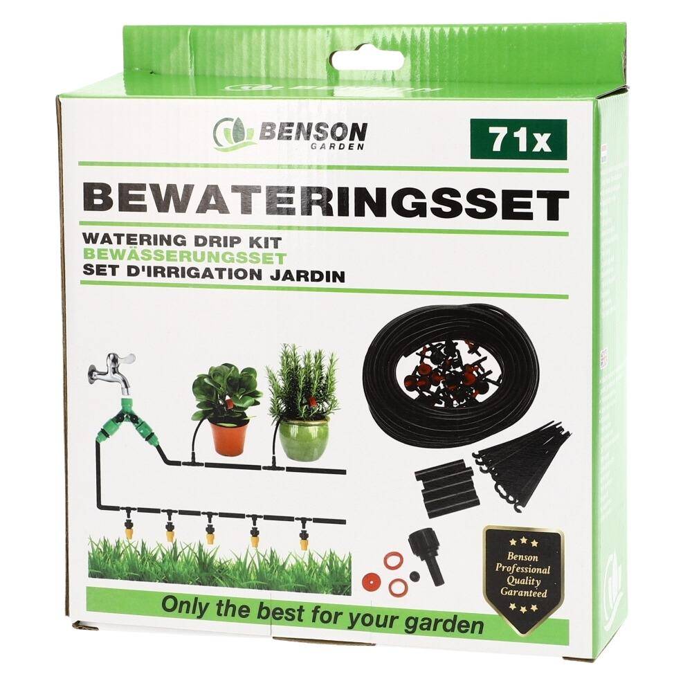 Bewässerungssystem Bewässerungsset 23 m Hochbeet Tropfbewässerung Bewässerung Garten Balkon Tröpfchenbewässerung Tropfschlauch