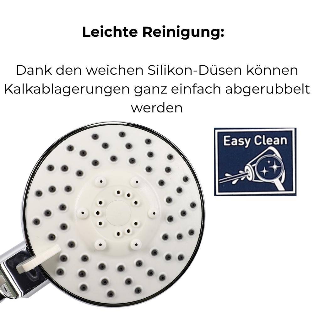 Duschkopf 3 Funktion Duschbrause Handbrause Wassersparender Brausekopf Antikalk