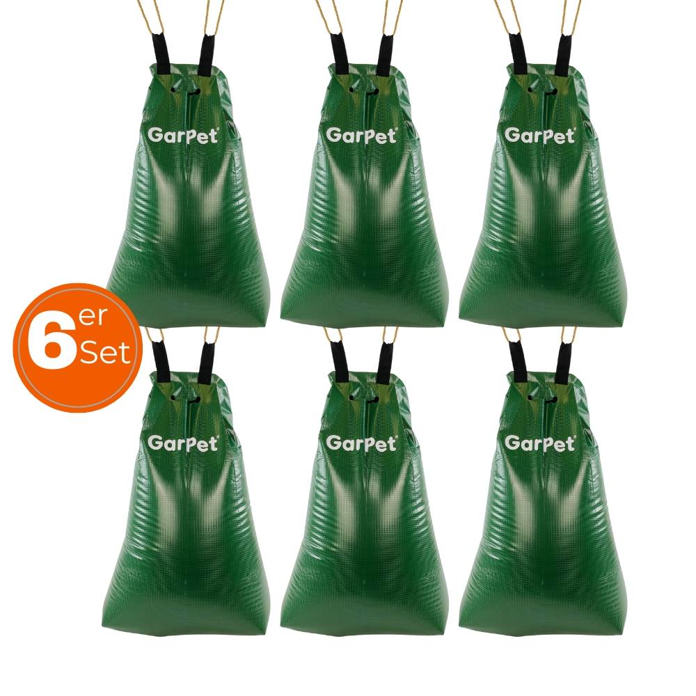6x Baumbewässerungssack Wassersack für Bäume Baum Bewässerungssack Wasserbeutel Gießsack Baumsack Baumbewässerungsbeutel Baumbeutel
