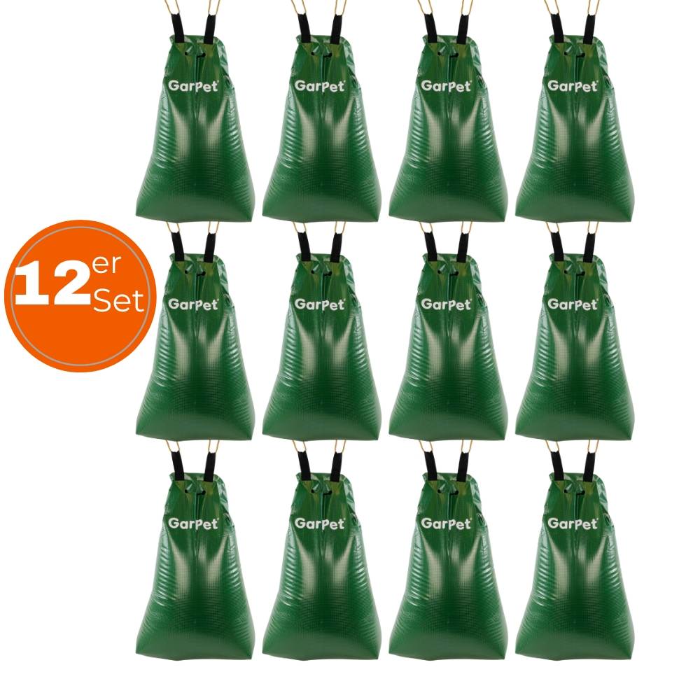 12x Baumbewässerungssack Wassersack für Bäume Baum Bewässerungssack Wasserbeutel Gießsack Baumsack Baumbewässerungsbeutel Baumbeutel
