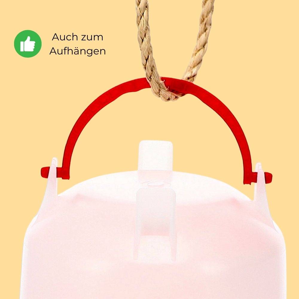 2x Hühnertränke 6 L Geflügeltränke Hühnerzubehör Wasserspender Hühner Kükentränke Wassertränke Hühner Hühnertränke Automatisch Tränke