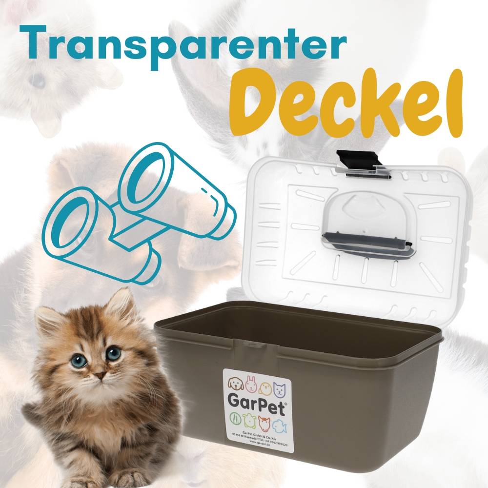 2x Transportbox Kleintier Meerschweinchen Hamster Vogel Mäuse Nagetier Tiertransportbox Trage Box Reisebox Kleintiertransportbox Transportkiste