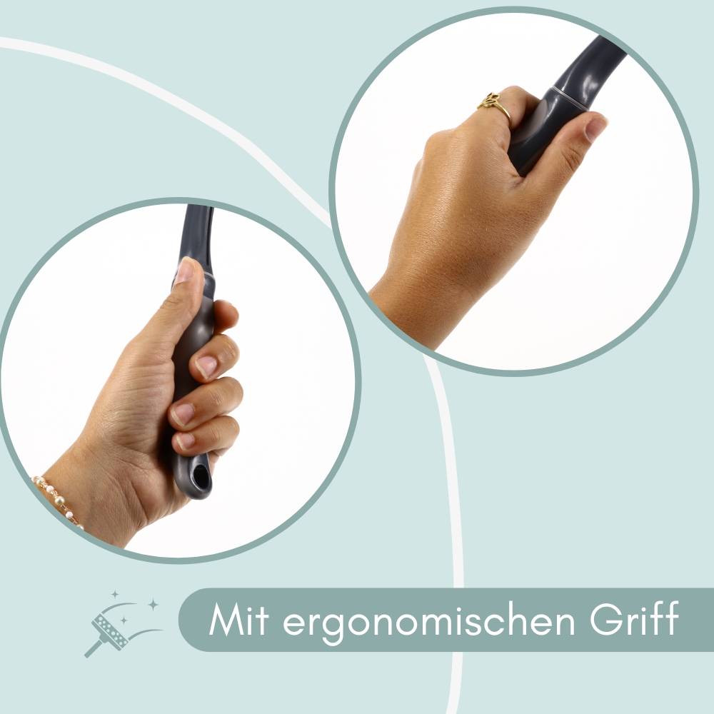 2x Glasabzieher mit Silikonlippe 30 cm Abzieher Dusche Duschabzieher Fensterwischer Scheibenwischer Glaswischer Fensterreiniger Fensterabzieher