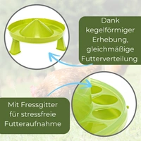 4 Stück Hühnertränke mit Füßen + Futterautomat Hühner Set Geflügeltränke Hühnerfutter Automat Futtertrog Stülptränke Futterspender Hühner 4 Stück Hühnertränke mit Füßen + Futterautomat Hühner Set Geflügeltränke Hühnerfutter Automat Futtertrog Stülptränke Futterspender Hühner