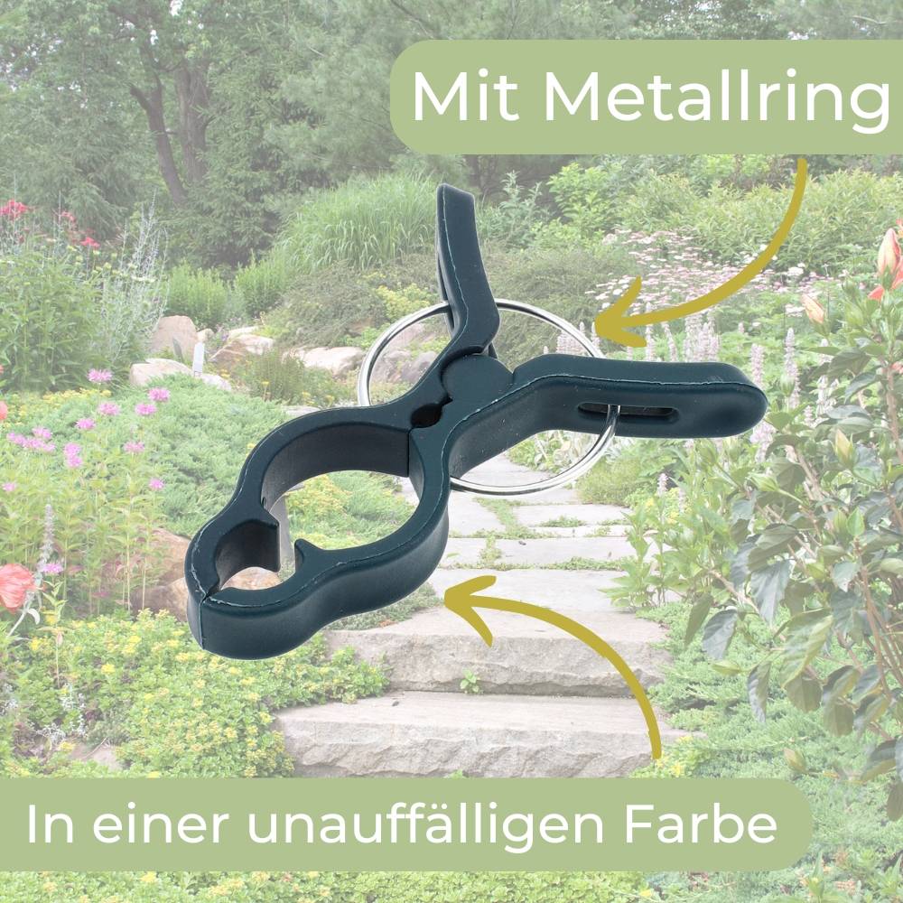 60x Pflanzenclips Set Pflanzenhalter Pflanzenklammern Pflanzen Clips Krawatten Klammern Binder Rankhilfe Wuchshilfe