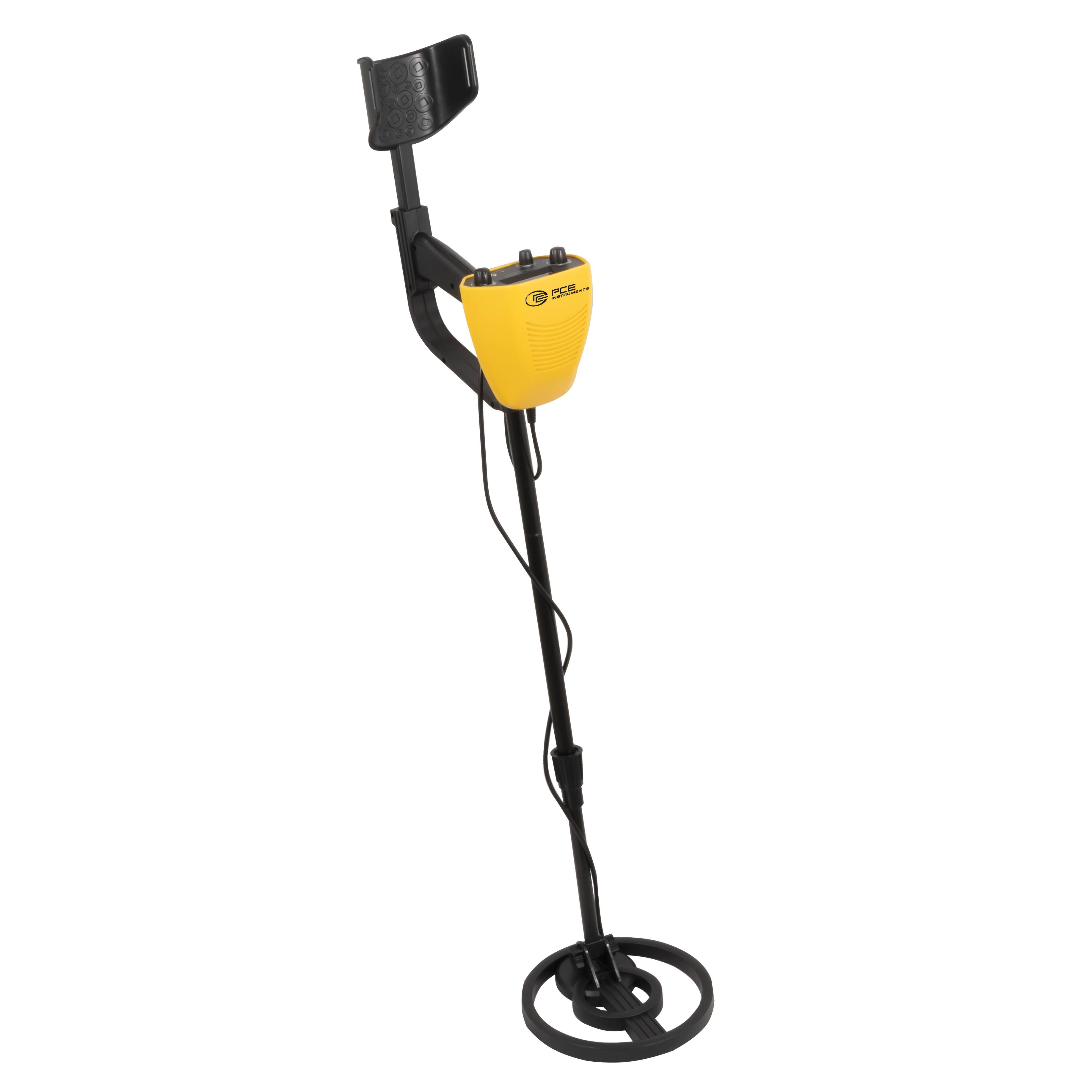 PCE Instruments Metalldetektor PCE-MTD 100 |Suchtiefe (max.) 16cm |Sondendurchmesser 20 cm |Zwei Erkennungsmodi |leicht