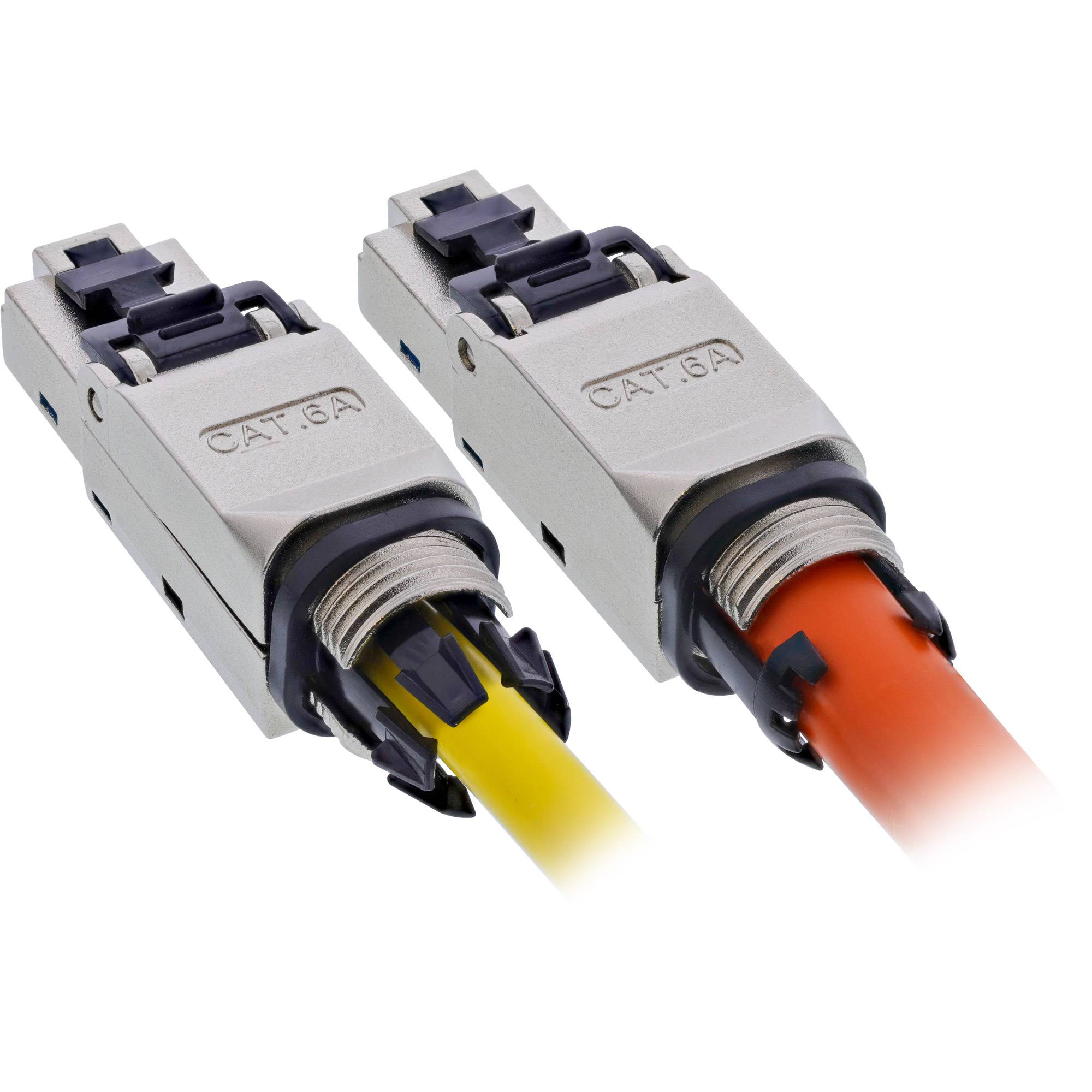 InLine RJ45 Stecker Cat.6A 500MHz - feldkonfektionierbar - geschirmt -