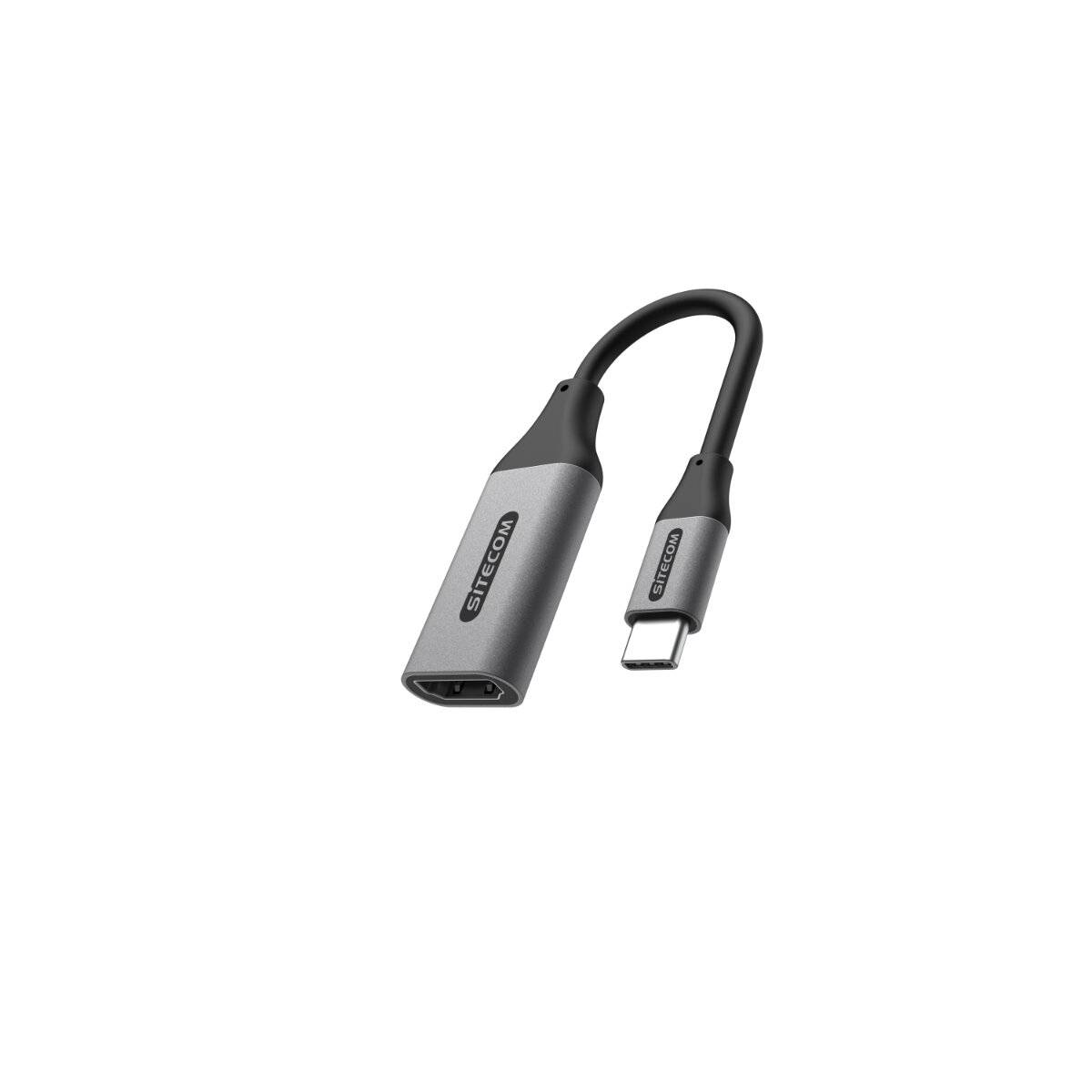 Sitecom USB-C-zu-HDMI-2.0-Adapter, 15?cm, 4K 60?Hz