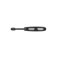 USB-C-zu-Dual-HDMI-Adapter (2× HDMI 2.0, 4K 60?Hz, 30?cm Kabel) USB-C-zu-Dual-HDMI-Adapter (2× HDMI 2.0, 4K 60?Hz, 30?cm Kabel)