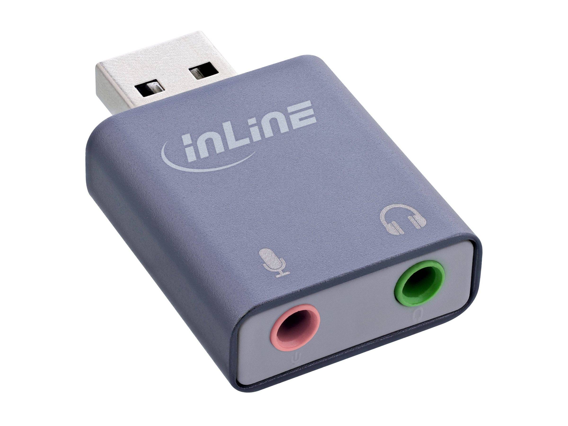 InLine USB Audio Soundadapter - USB-AUSB 2.0