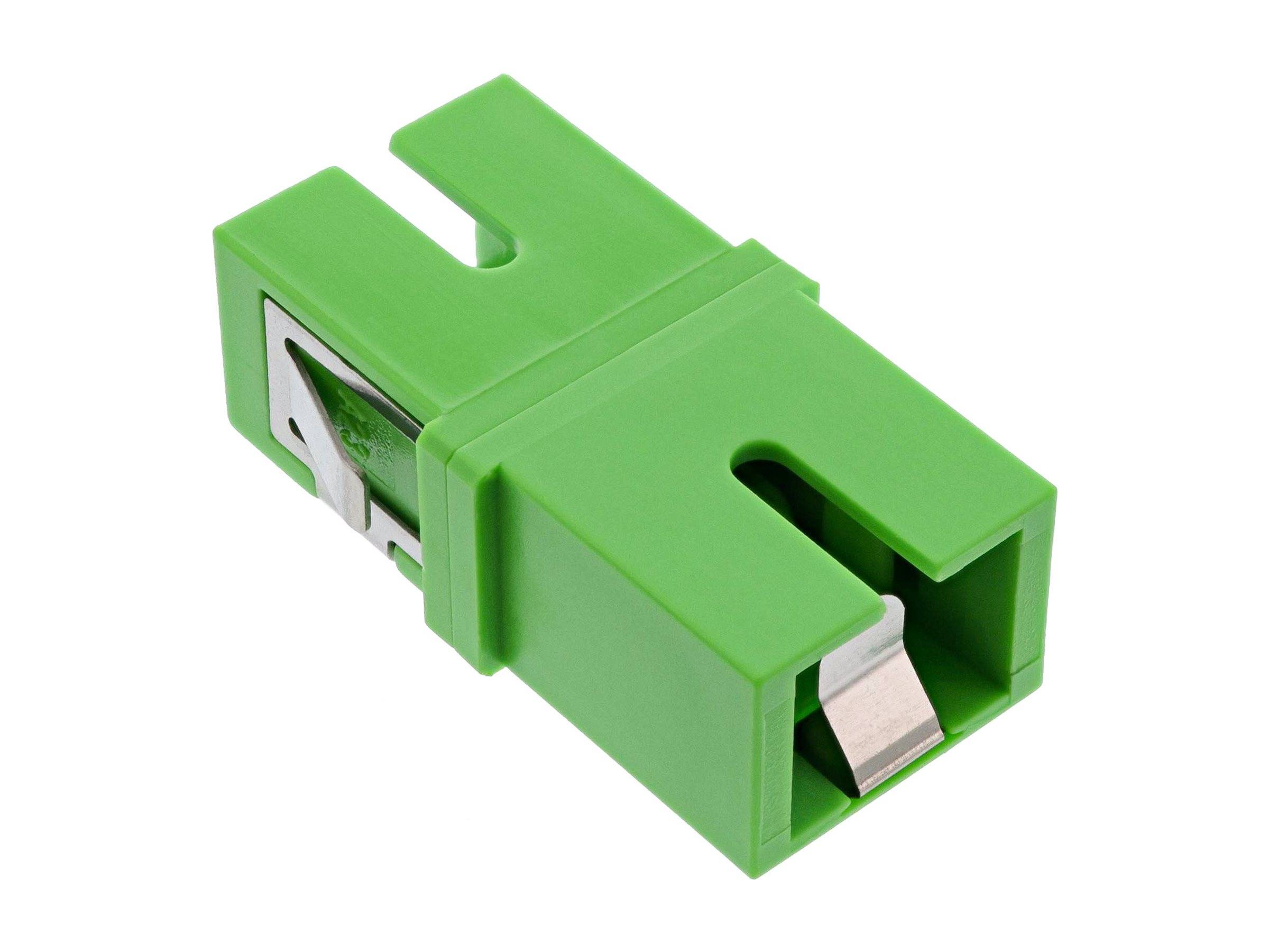 Ein grüner Anspitzer mit einer Metallklinge, für einzelne Bleistifte konzipiert, aus einem schrägen Draufsicht-Winkel gezeigt.