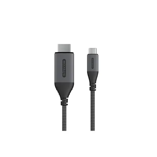 Sitecom USB-C-zu-HDMI 2.1 Kabel 180?cm für 8K bei 60?Hz Sitecom USB-C-zu-HDMI 2.1 Kabel 180?cm für 8K bei 60?Hz