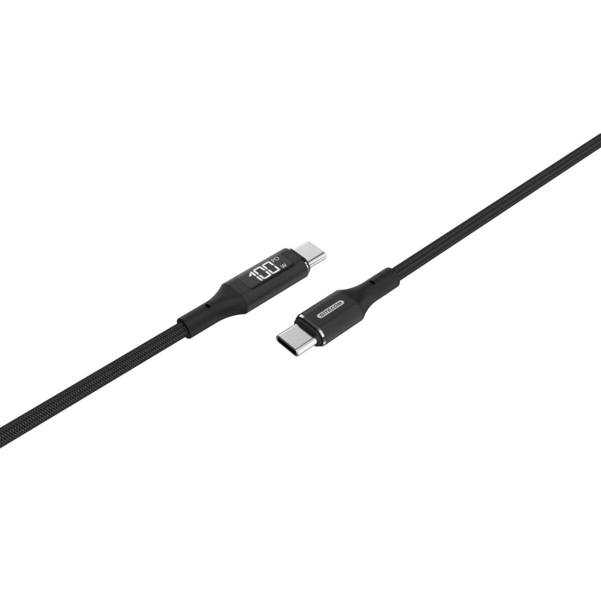 Sitecom USB-C-zu-USB-C-Stromkabel mit LED-Anzeige 150 cm