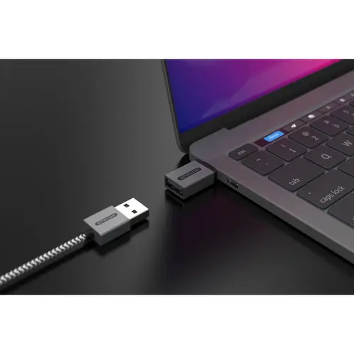 USB-C-zu-USB-A-Mini-Adapter mit 5?Gbit/s Datenübertragung USB-C-zu-USB-A-Mini-Adapter mit 5?Gbit/s Datenübertragung