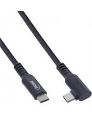 InLine USB 3.2 Gen.1 Kabel USB-C Stecker/Stecker gewinkelt für VR schwarz Digital/Daten Strom/Netzteil 5 m