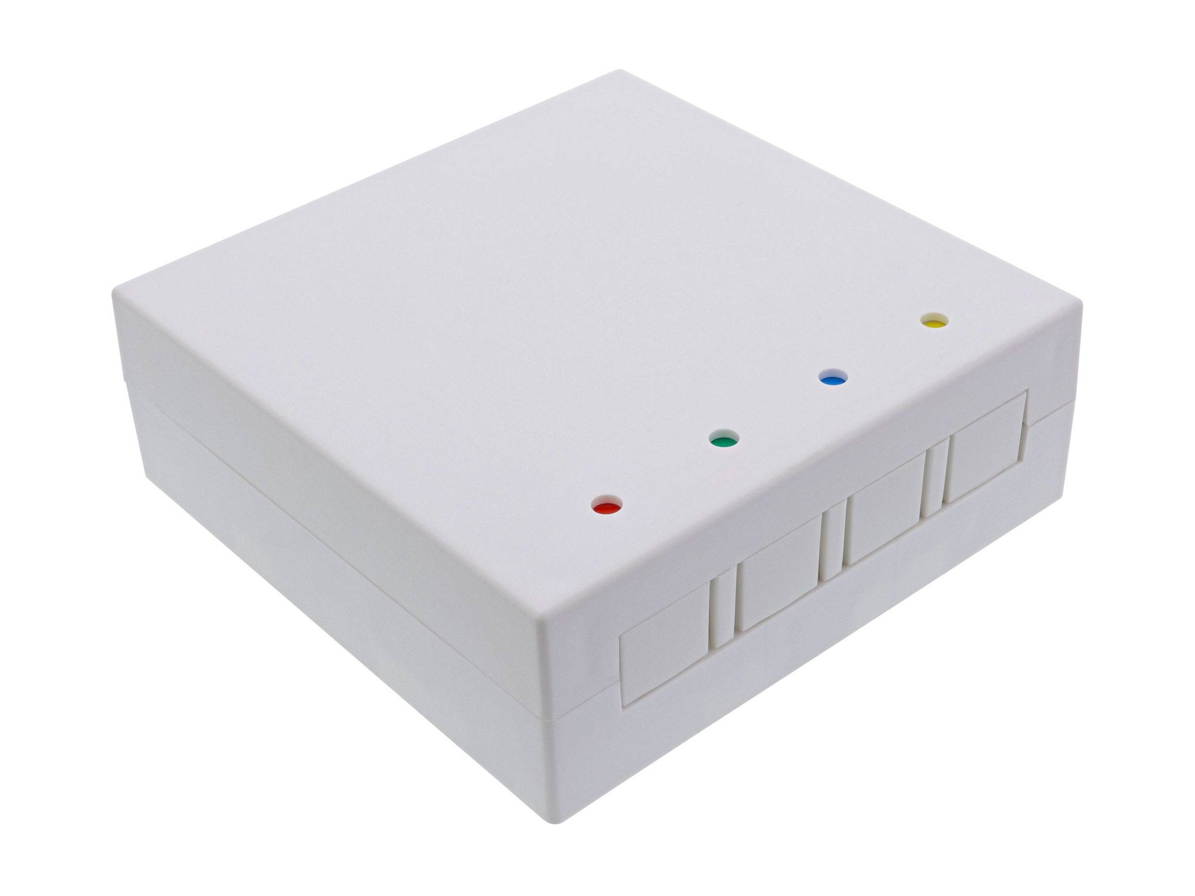 InLine FTTH Leerbox für bis zu 4x LC Duplex / 4x SC Simplex - Aufputz 80mm