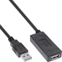 INLINE - USB 2.0 Aktiv-Verlängerung - USB-A Stecker/Buchse - 7,5m