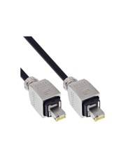 InLine Netzwerk-Kabeltrommel IP67 Outdoor PUR Harting Cat.6A S/FTP 50m PIMF SFTP 50 m Kupferdraht