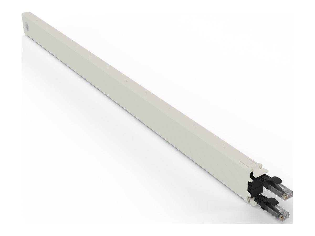 PATCHBOX patchbox.one - Kupferkassette - einziehbarCAT 6a - UTP - Schwarz