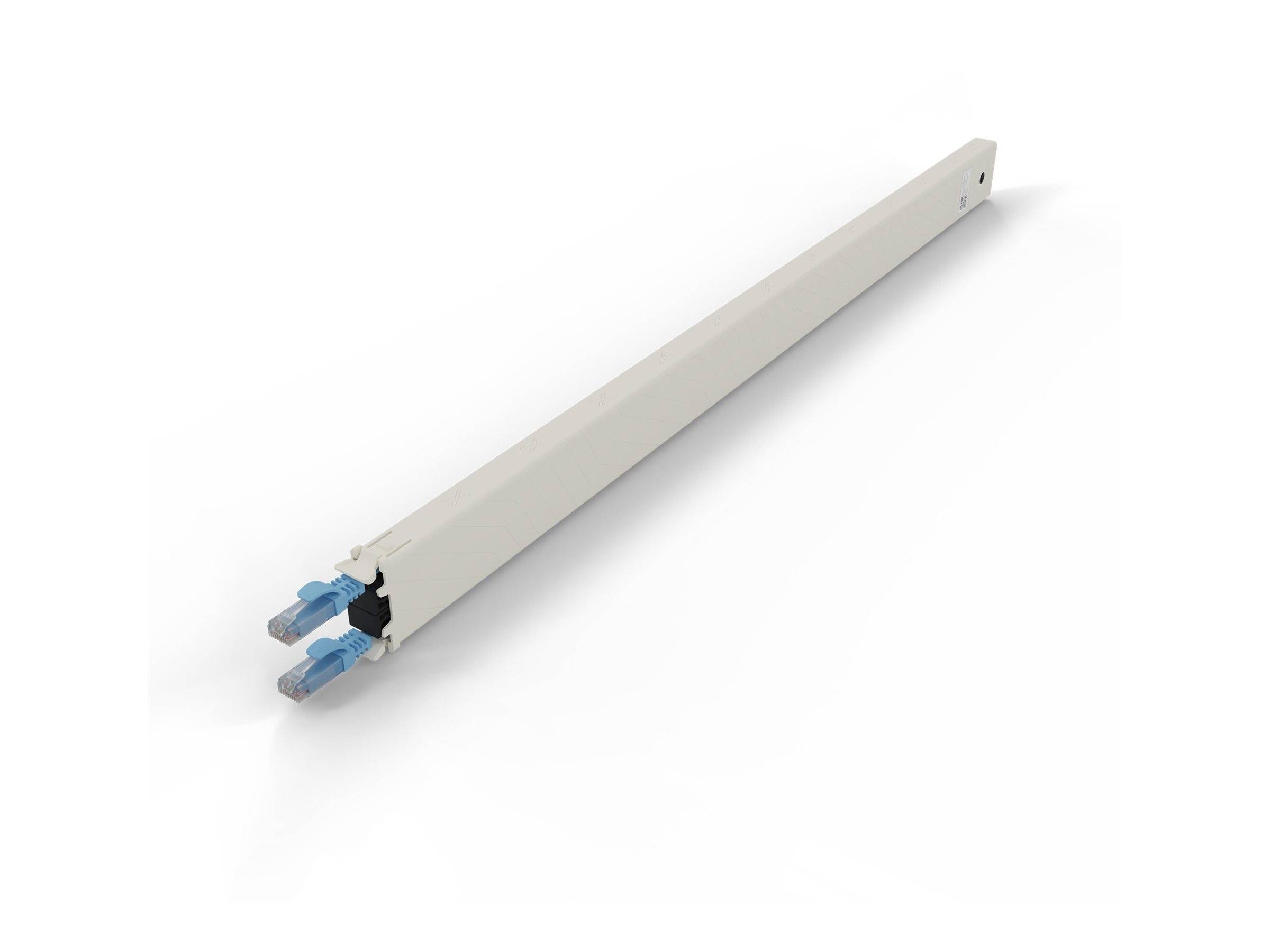 PATCHBOX patchbox.one - Kupferkassette - einziehbarCAT 6a - UTP - Blau