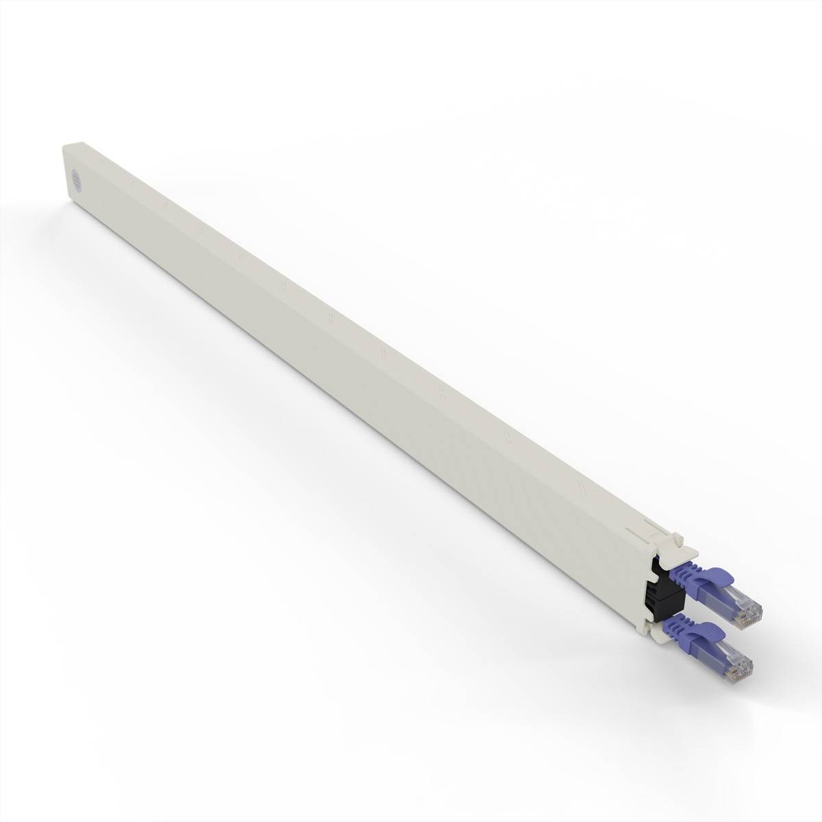 patchbox.one Kassette 30RU UTP violett Cat.6a 1,8m