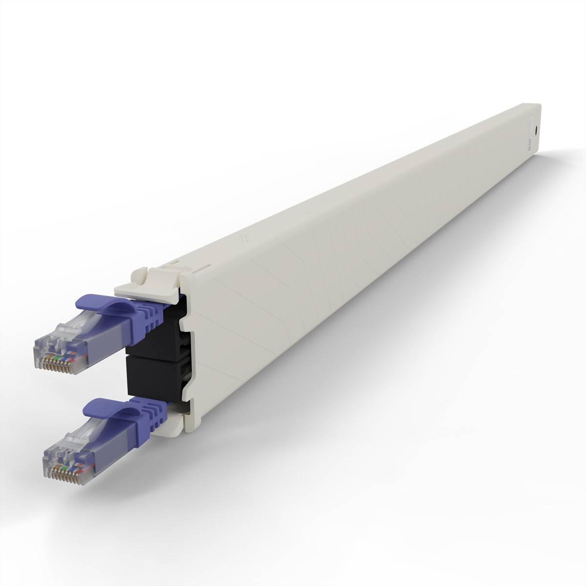 patchbox.one Kassette 30RU UTP violett Cat.6a 1,8m
