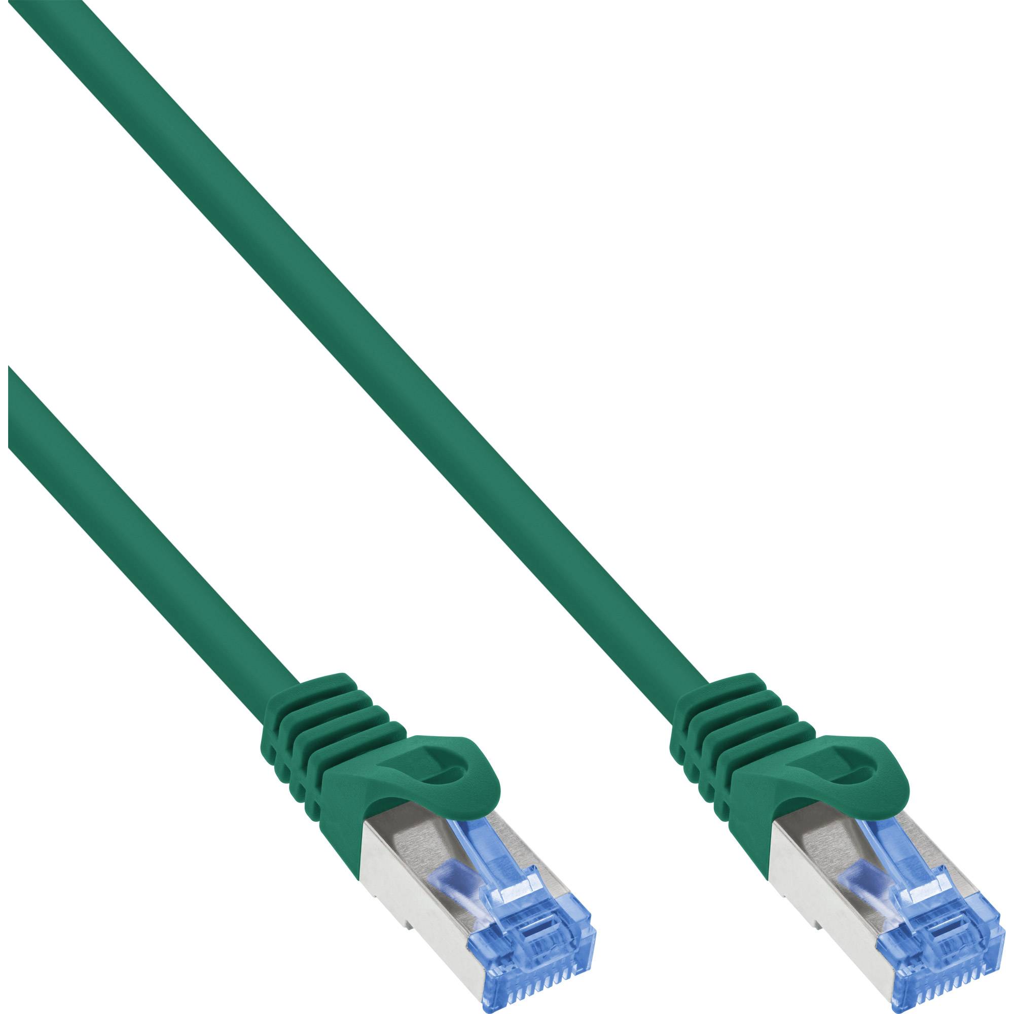 INLINE - Patchkabel - Cat.6A - S/FTP - TPE (LSZH) - CCA - grün - 1,5m