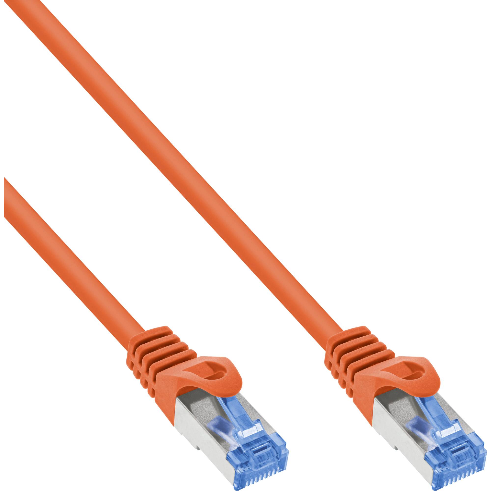 INLINE - Patchkabel - Cat.6A - S/FTP - TPE (LSZH) - CCA - orange - 3m