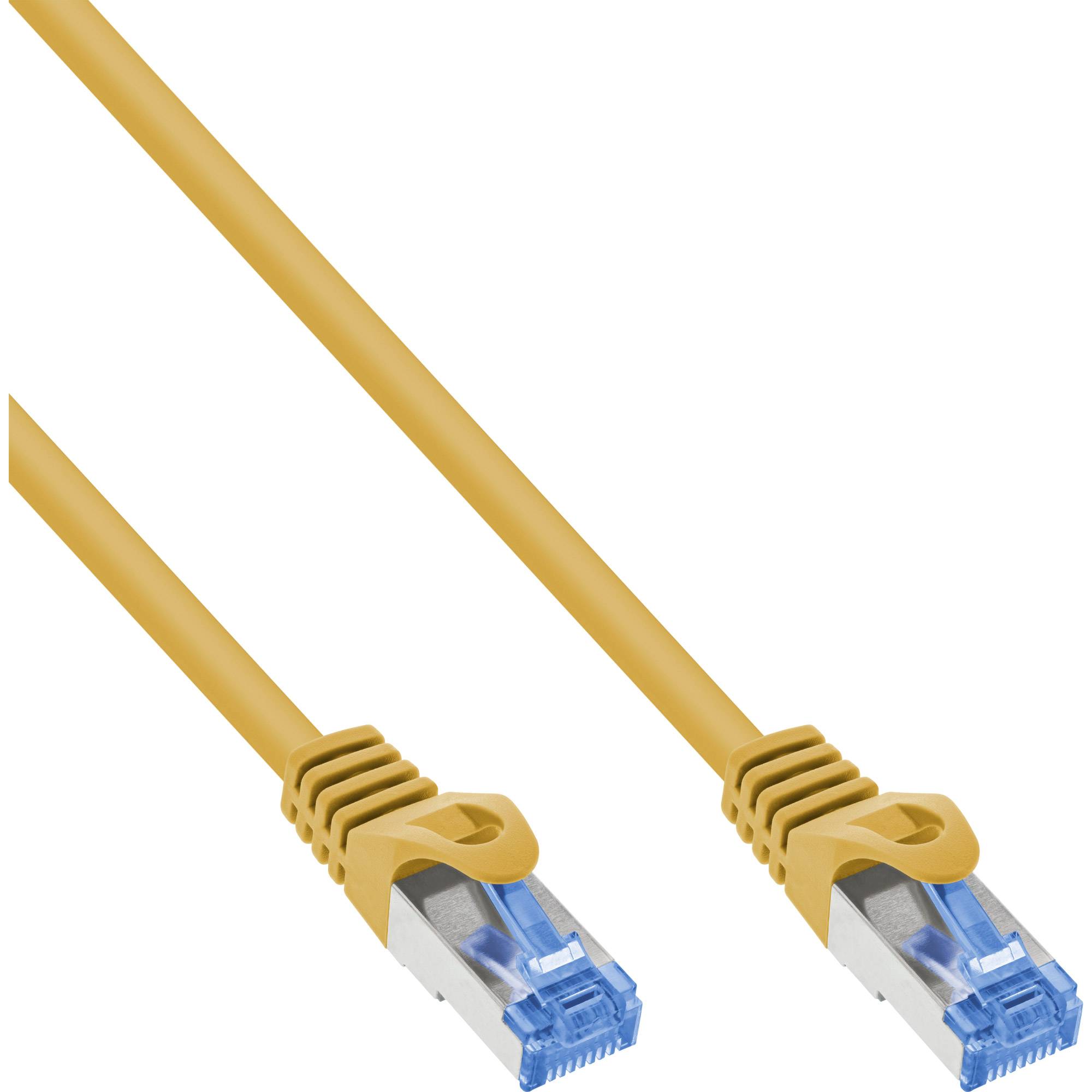 INLINE - Patchkabel - Cat.6A - S/FTP - TPE (LSZH) - CCA - gelb - 7,5m