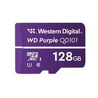 SANDISK - WD Purple 128GB Surveillance microSD XC Class - 10 UHS 1 - Micro SD