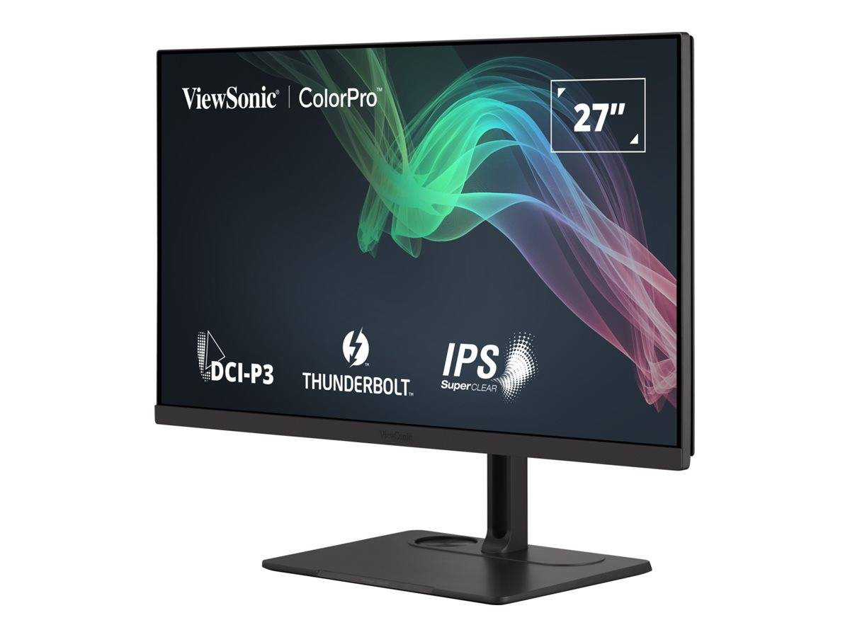ViewSonic ColorPro LED-Monitor 68,6 cm 27" 3840 x 2160 4K @ 60 Hz IPS 400 cd/m² 2000:1 DisplayHDR 5 ms 2xHDMI DisplayPort USB-C Lautsprecher